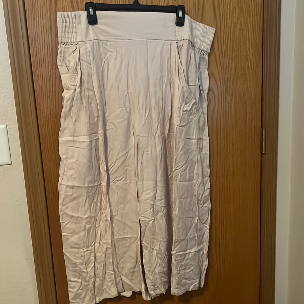 Plus Size Wide Leg Pants